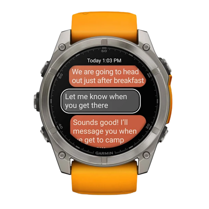 Garmin fēnix® 8 Smartwatch - Bundle with Free Charging Accessories