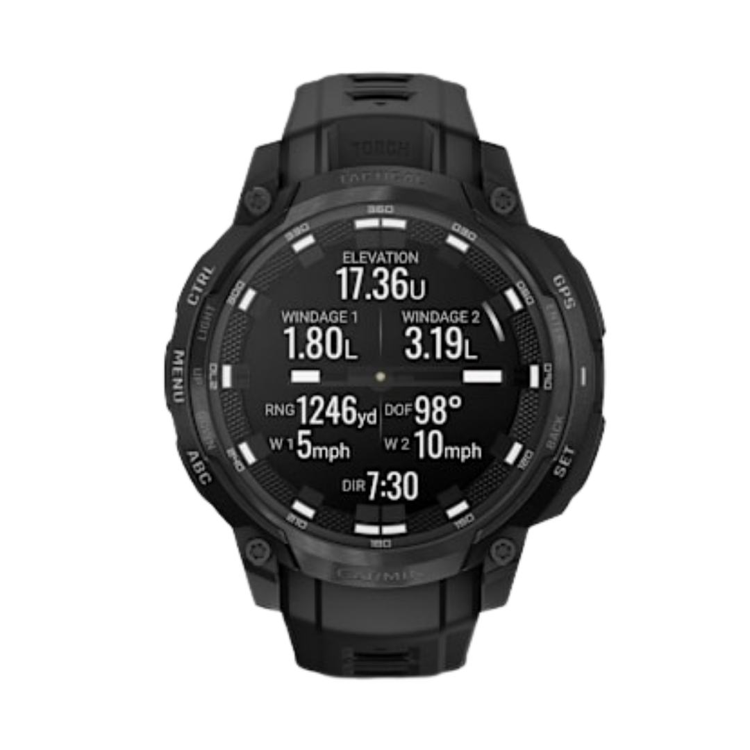 Garmin Instinct® Crossover Smartwatch - Bundle with Free Charging Accessories