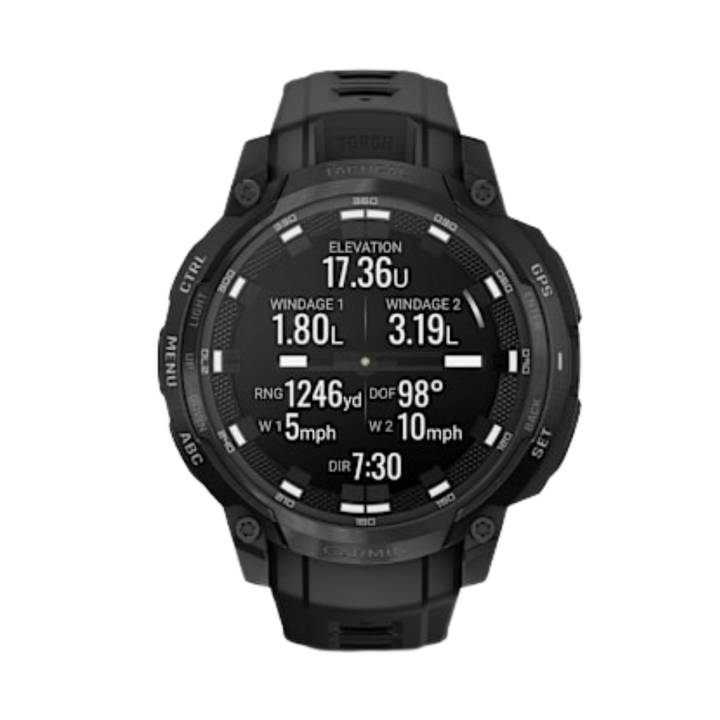 Garmin Instinct® Crossover Smartwatch - Bundle with Free Charging Accessories
