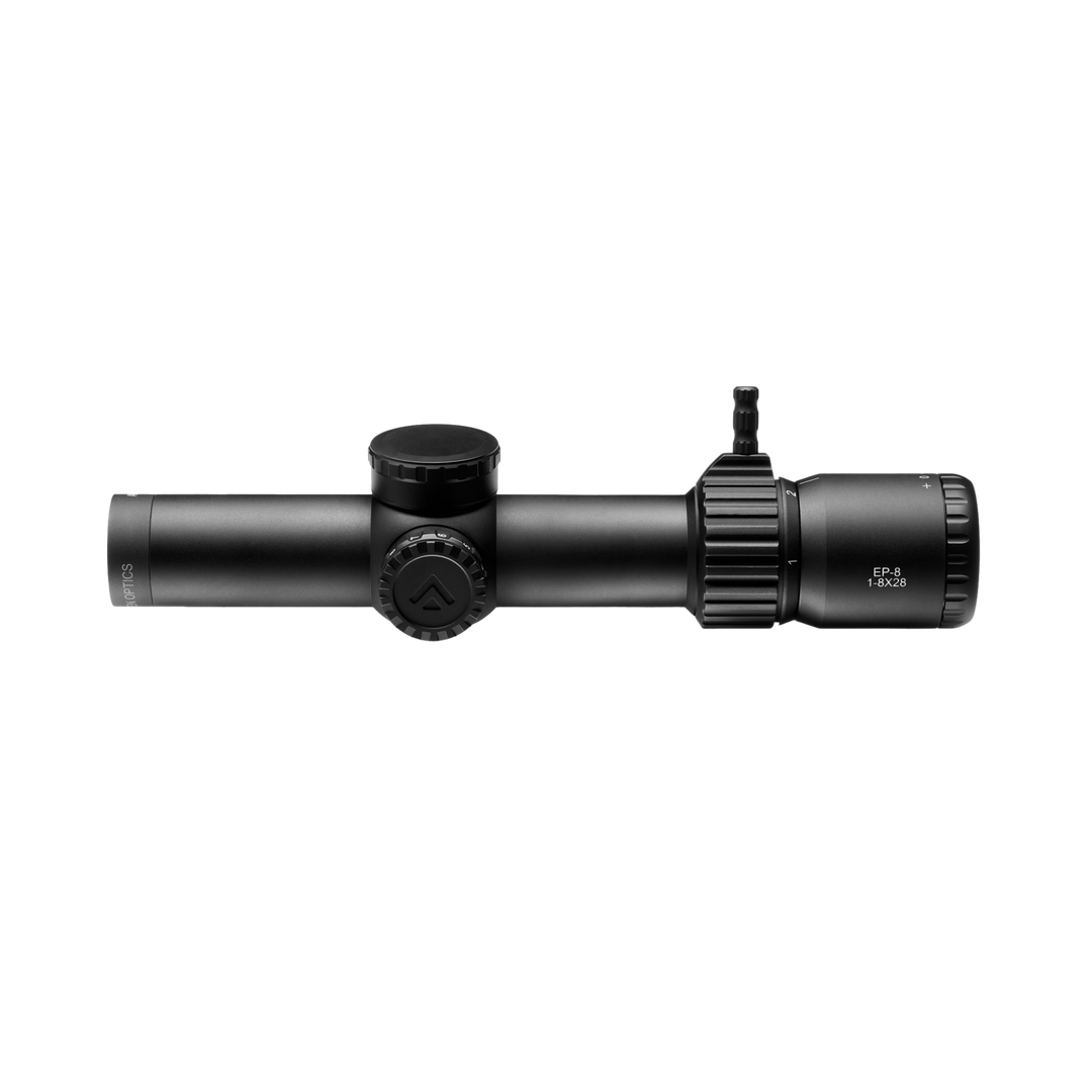 Arken Optics EP-8 1-8x28mm FFP LPVO Illuminated KLBOX Reticle 34mm Tube Riflescope