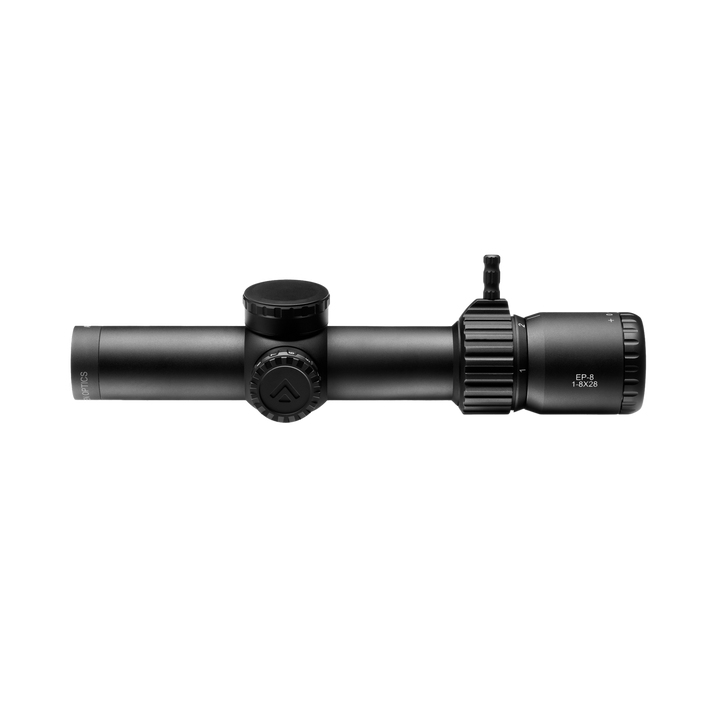 Arken Optics EP-8 1-8x28mm FFP LPVO Illuminated KLBOX Reticle 34mm Tube Riflescope
