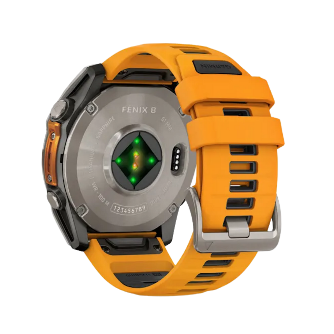 Garmin fēnix® 8 Smartwatch - Bundle with Free Charging Accessories
