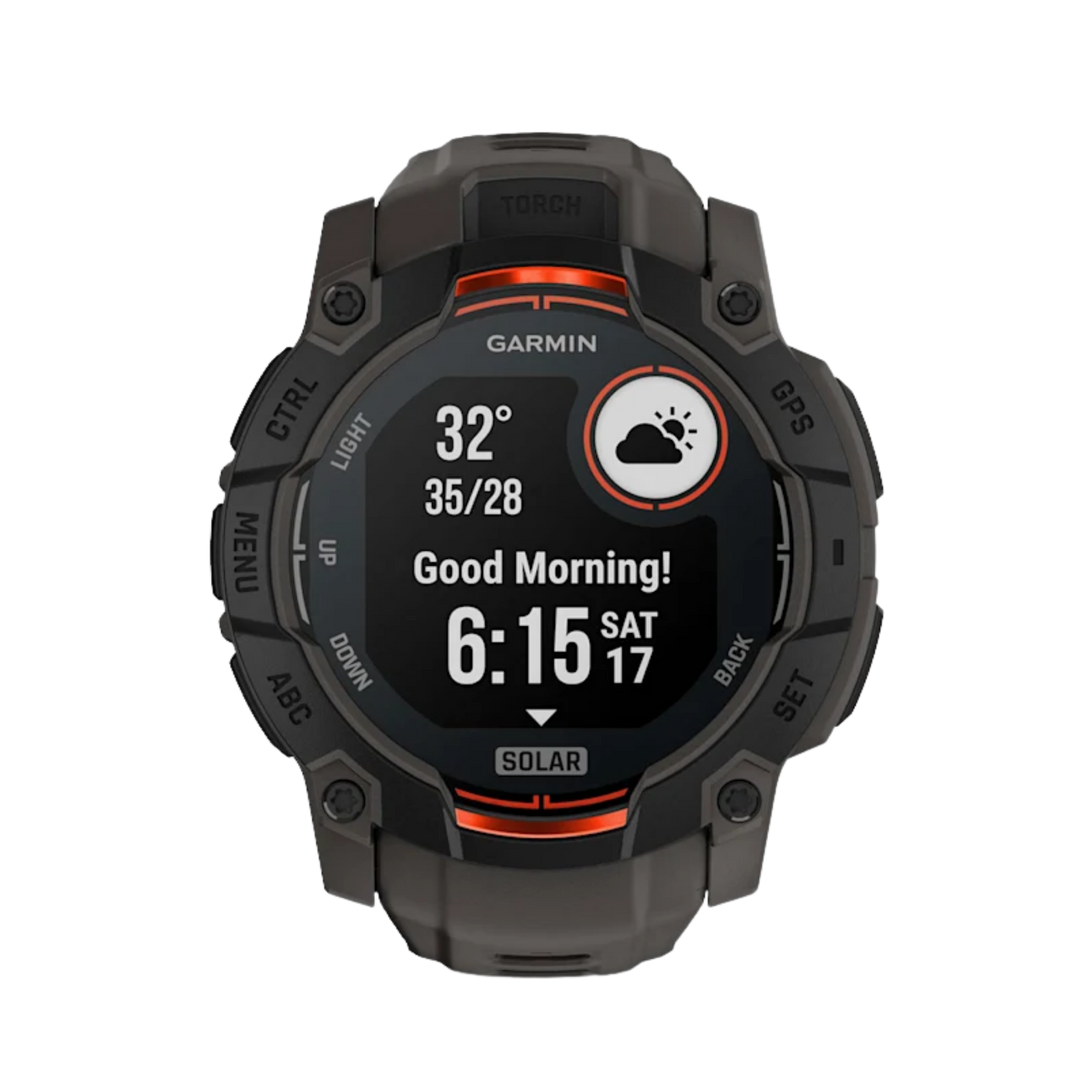 Garmin Instinct® 3 Smartwatch - Bundle with Free Charging Accessories