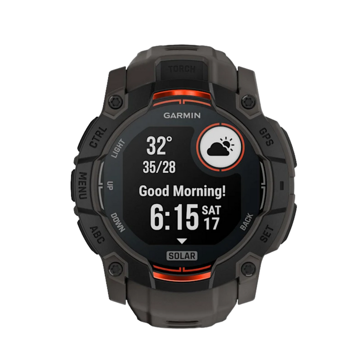 Garmin Instinct® 3 Smartwatch - Bundle with Free Charging Accessories