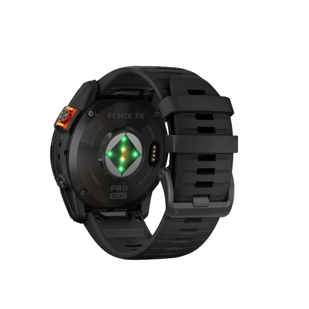 Garmin fēnix® 7X Pro – Solar Edition Smartwatch - Bundle with Free Charging Accessories