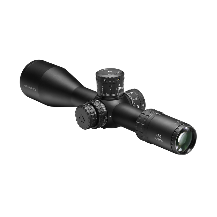 Arken Optics EP-5 5-25X56mm FFP Illuminated VPR - Zero Stop - 34mm Tube Riflescope