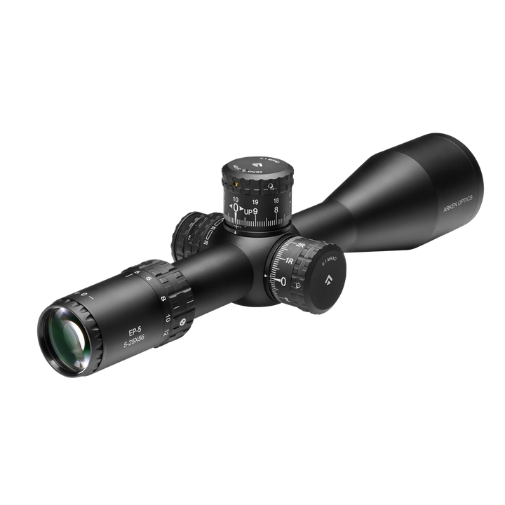 Arken Optics EP-5 5-25X56mm FFP Illuminated VPR - Zero Stop - 34mm Tube Riflescope