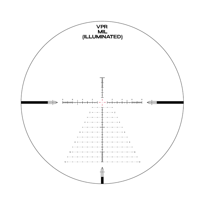 Arken Optics EP-5 5-25X56mm FFP Illuminated VPR - Zero Stop - 34mm Tube Riflescope