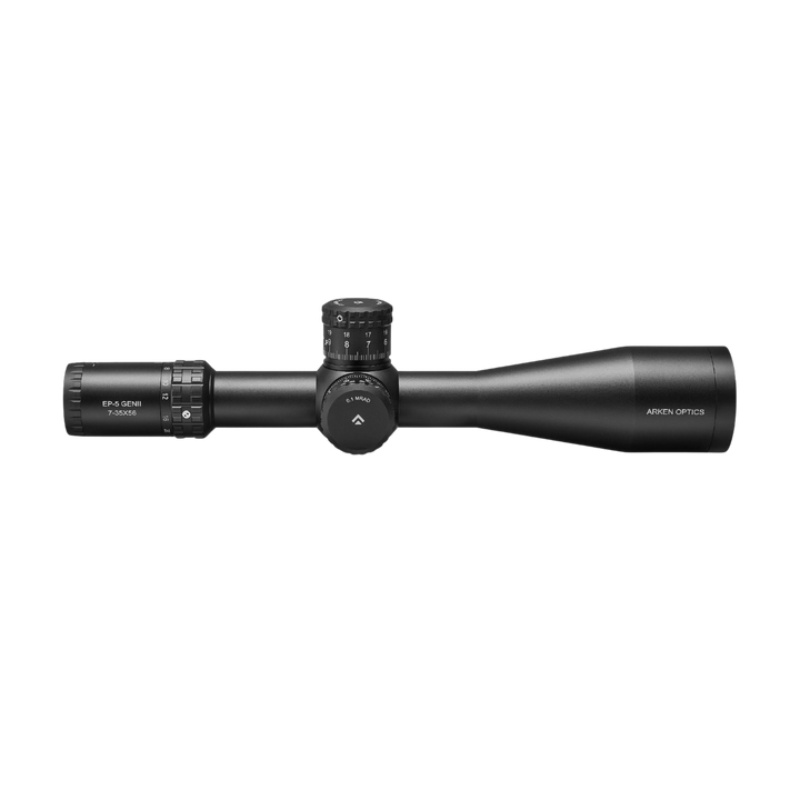 Arken Optics EP-5 7-35X56mm Gen 2 FFP Illuminated VPR - Zero Stop - 34mm Tube Riflescope