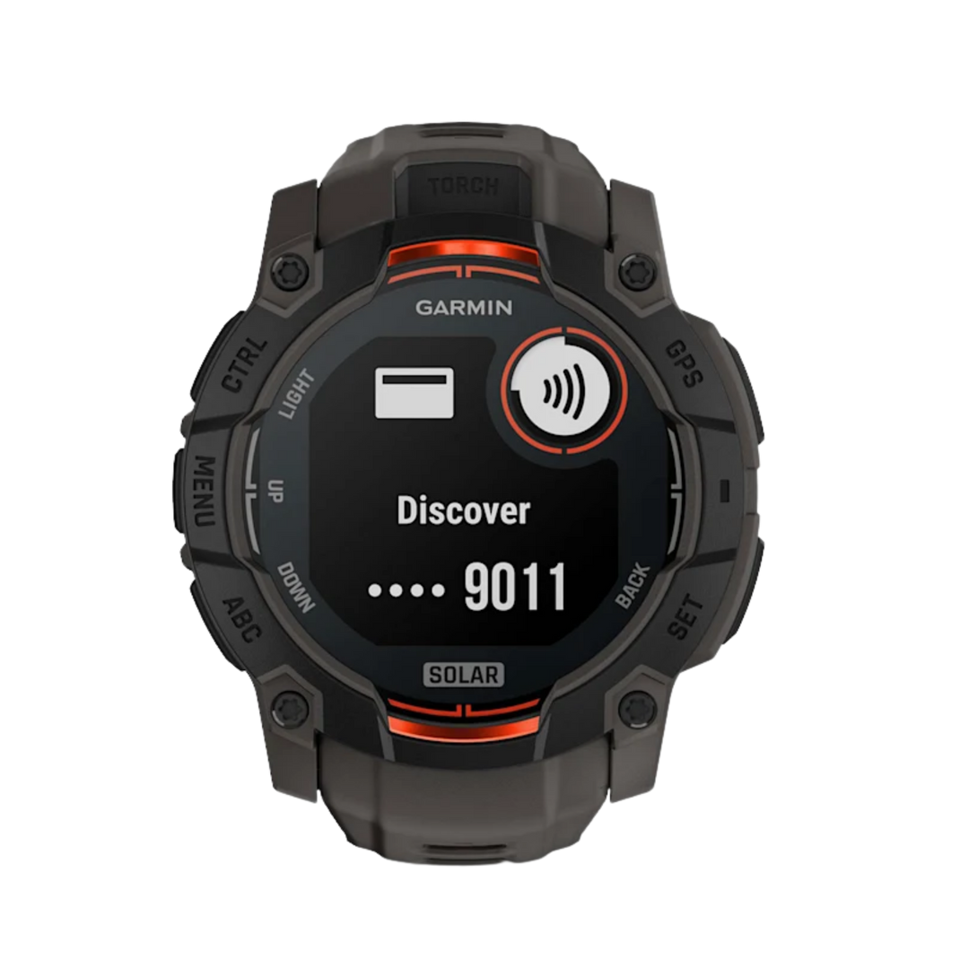 Garmin Instinct® 3 Smartwatch - Bundle with Free Charging Accessories