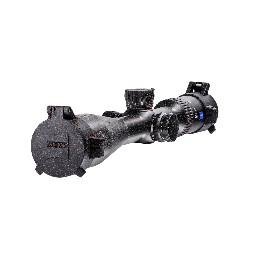 ZEISS Flip-Up and Fold-Flat Pro Ocular Lens Cover Protects Lens for Riflescopes