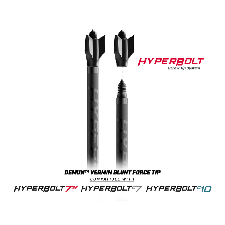 Barnett Demun Blunt Force Small Game Heads Tip 12 Pack