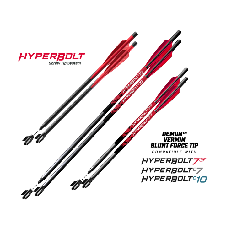 Barnett Demun Blunt Force Small Game Heads Tip 12 Pack