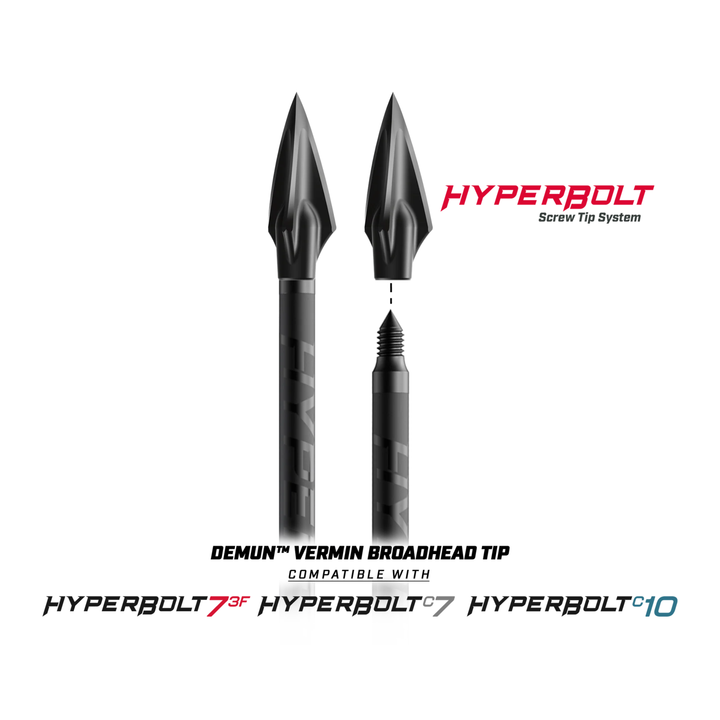 Barnett Demun Helical Broadheads 12 Pack