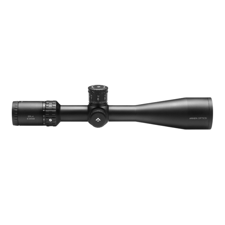 Arken Optics EPL-4 6-24X50mm FFP Illuminated VHR/VPR - Zero Stop - 30mm Tube Riflescope