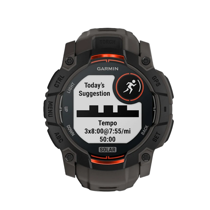 Garmin Instinct® 3 Smartwatch - Bundle with Free Charging Accessories