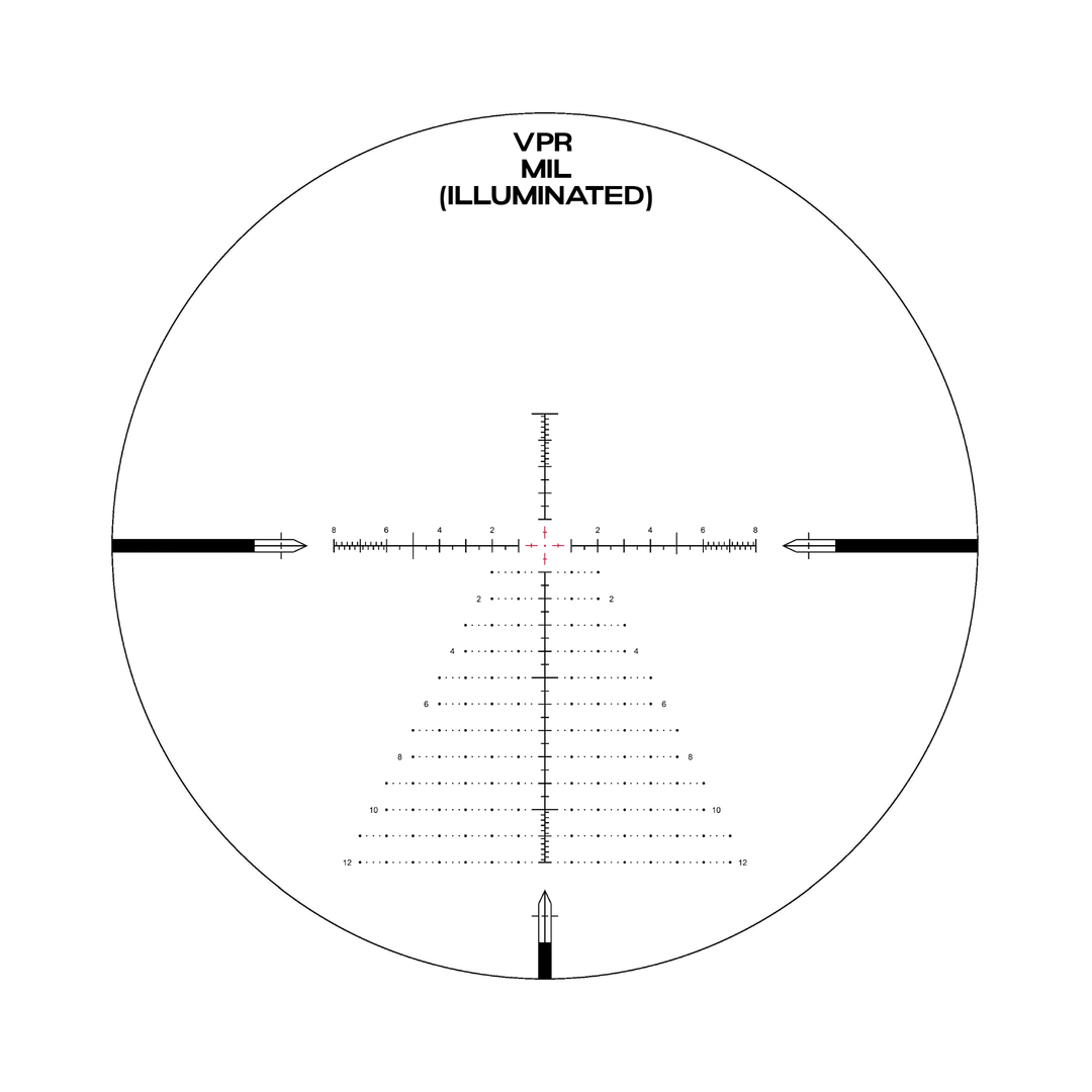 Arken Optics SH-4 4-16X50mm GEN2 FFP Illuminated VPR - Zero Stop - 34mm Tube Riflescope