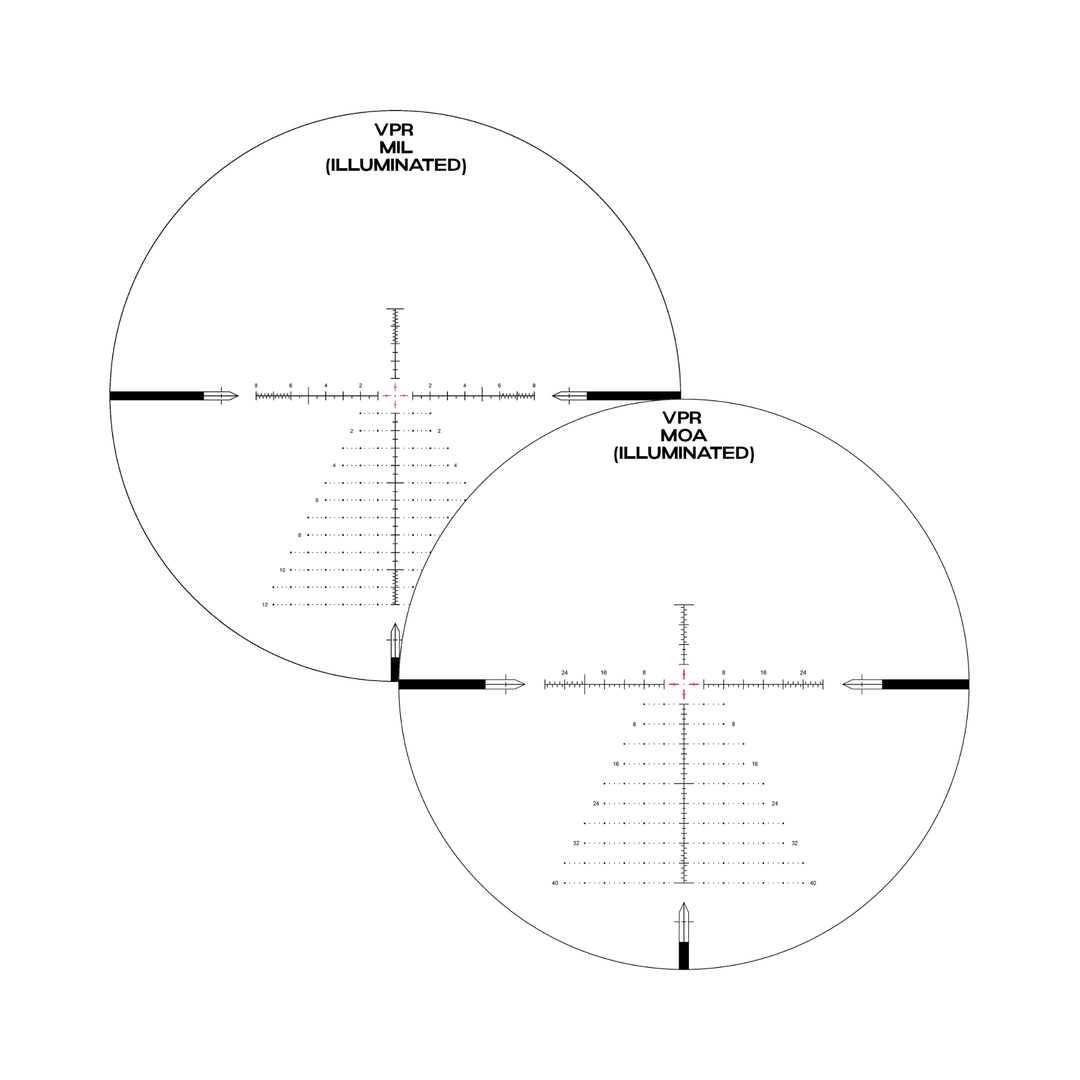 Arken Optics SH-4 4-16X50mm GEN2 FFP Illuminated VPR - Zero Stop - 34mm Tube Riflescope
