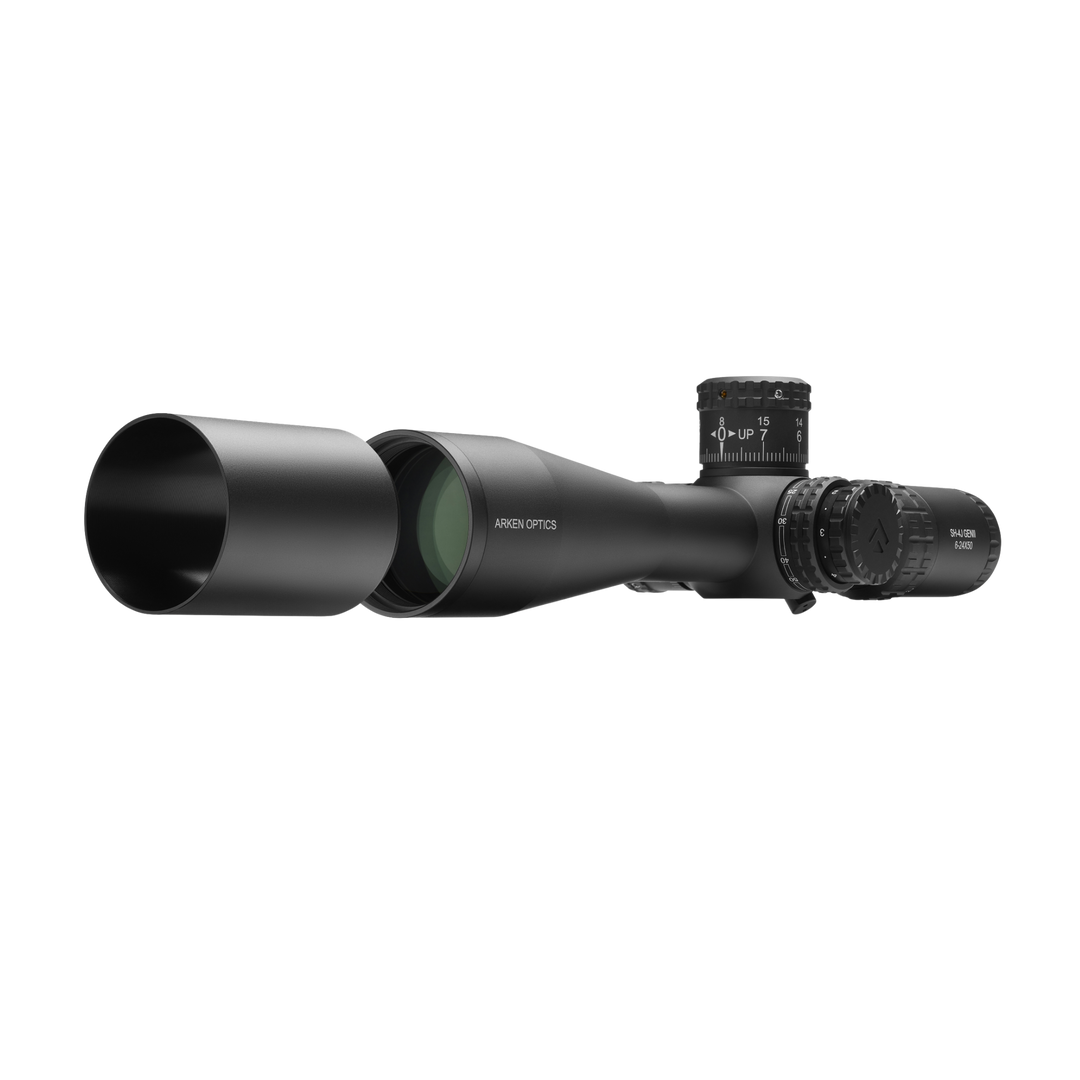 Arken Optics SH-4J 6-24X50mm FFP Illuminated VHR/VPR - Zero Stop - 34mm Tube