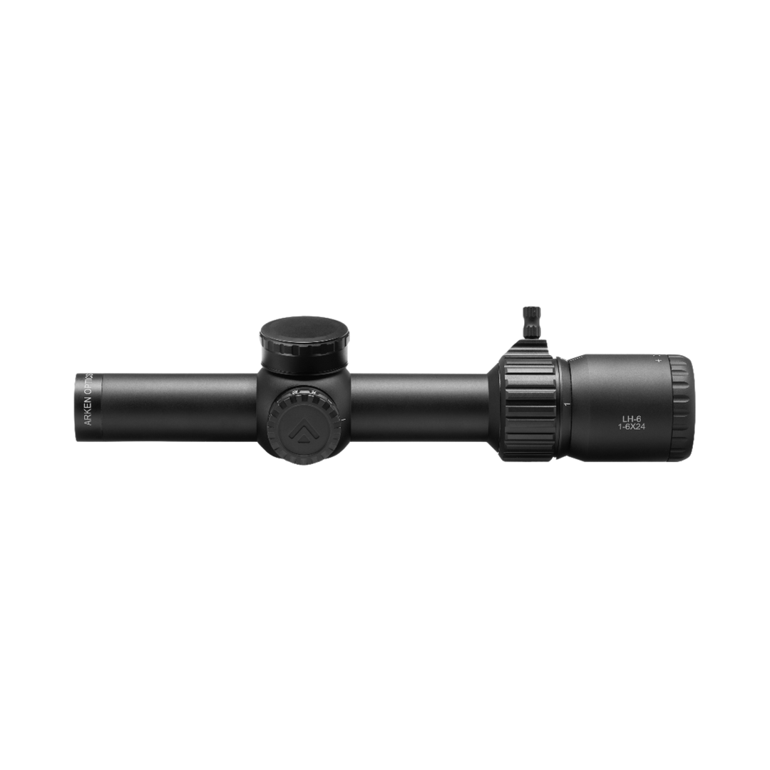 Arken Optics LH-6 1-6x24mm SFP LPVO | Illum. KLBOX | 30mm Tube Riflescope