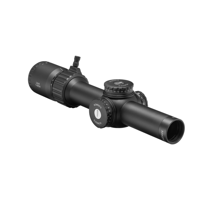 Arken Optics LH-6 1-6x24mm SFP LPVO | Illum. KLBOX | 30mm Tube Riflescope