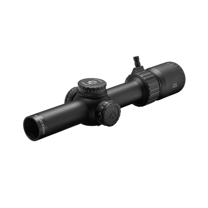 Arken Optics LH-6 1-6x24mm SFP LPVO | Illum. KLBOX | 30mm Tube Riflescope