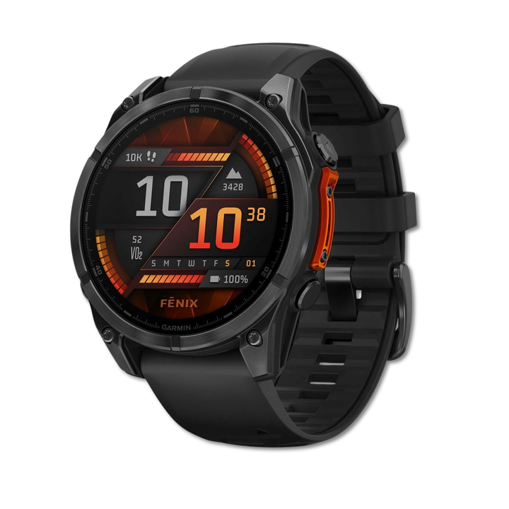 Garmin fenix 8 47mm AMOLED Slate Gray front