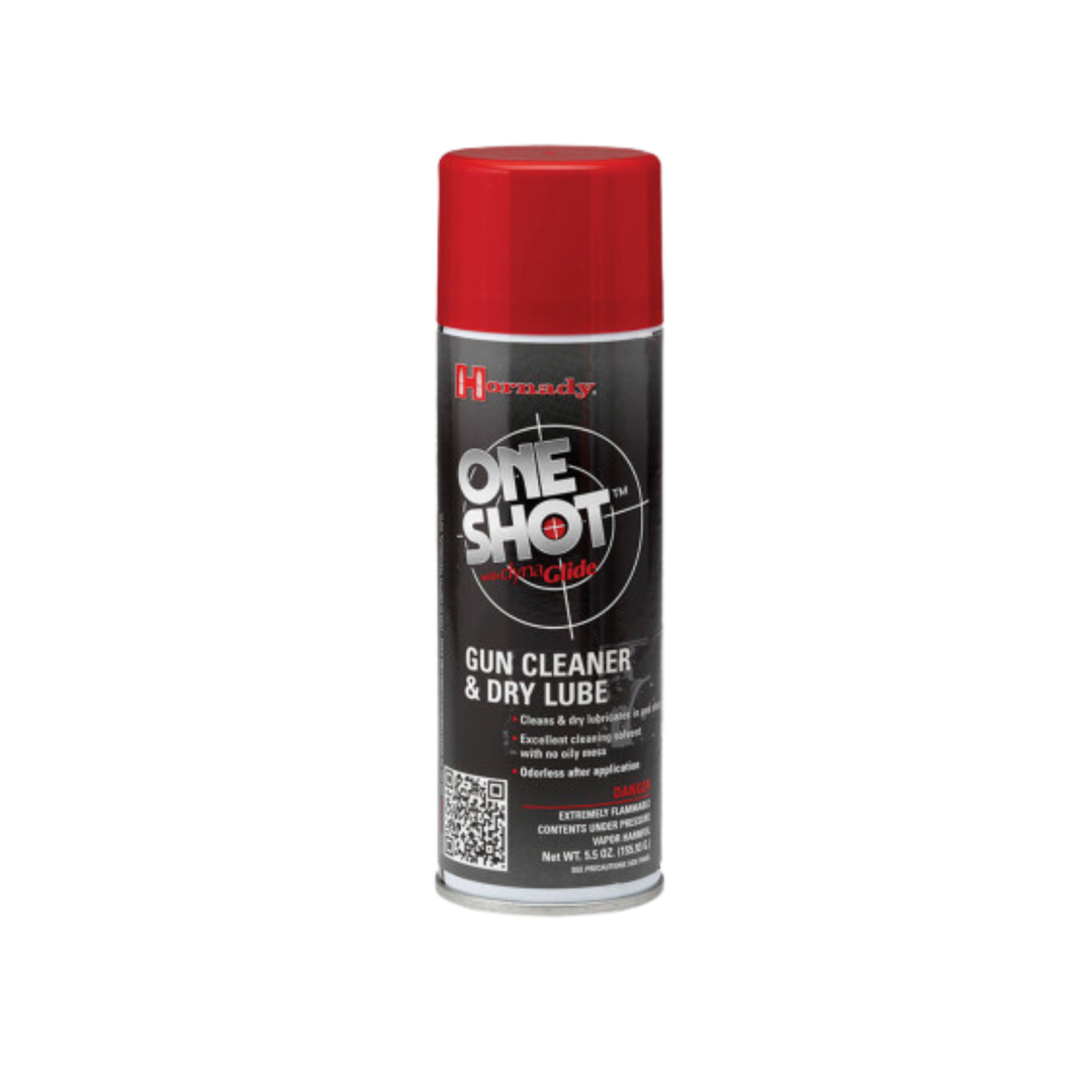 Hornady 9990 One Shot Gun Cleaner Lube Against Corrosion Lubricates 5 oz Aerosol