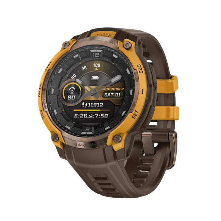 Garmin Instinct® Crossover Smartwatch - Bundle with Free Charging Accessories