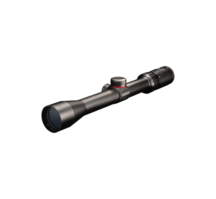 Simmons Truplex .22 Mag 4x32 Riflescope, Rimfire Rifle Scope with TrueZero Adjustment System and Rings Included, Low Caliber and Airsoft Riflescope