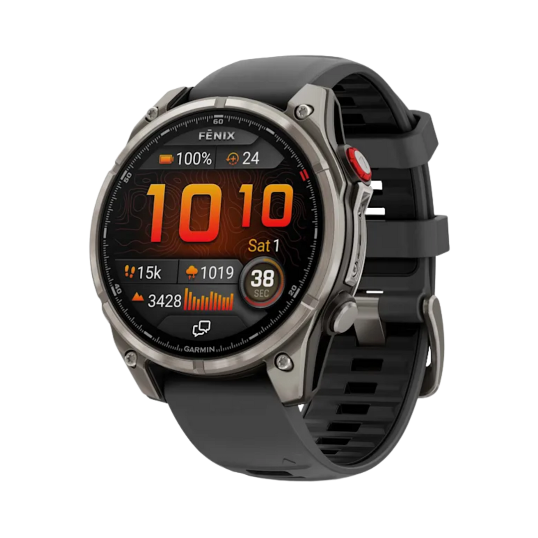 Garmin fēnix® 8 Smartwatch - Bundle with Free Charging Accessories