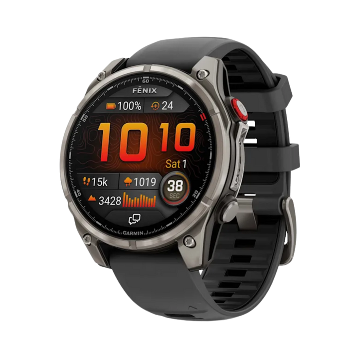 Garmin fēnix® 8 Smartwatch - Bundle with Free Charging Accessories