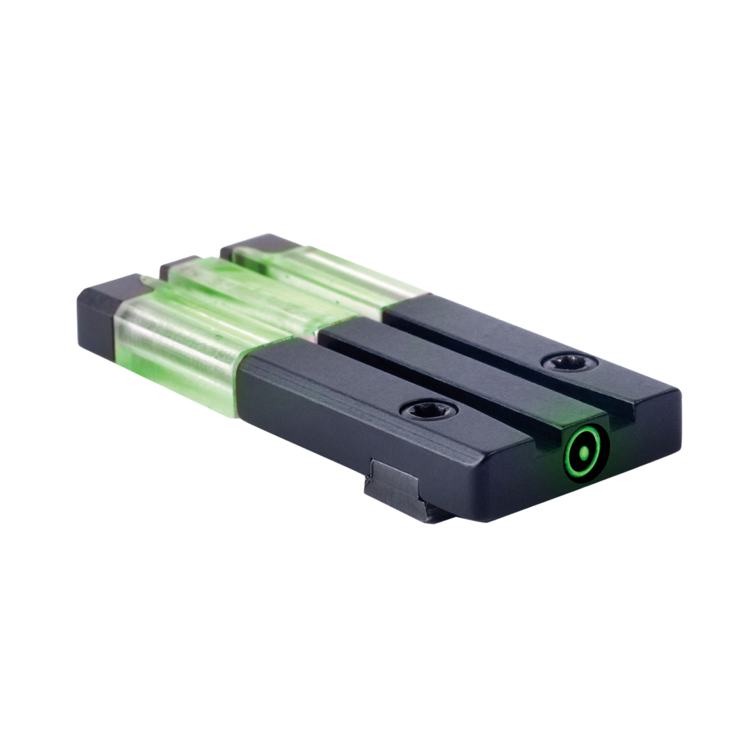 Meprolight Fiber Optic/Tritium Bull's-Eye Rear Pistol Sight for Glock (Green)