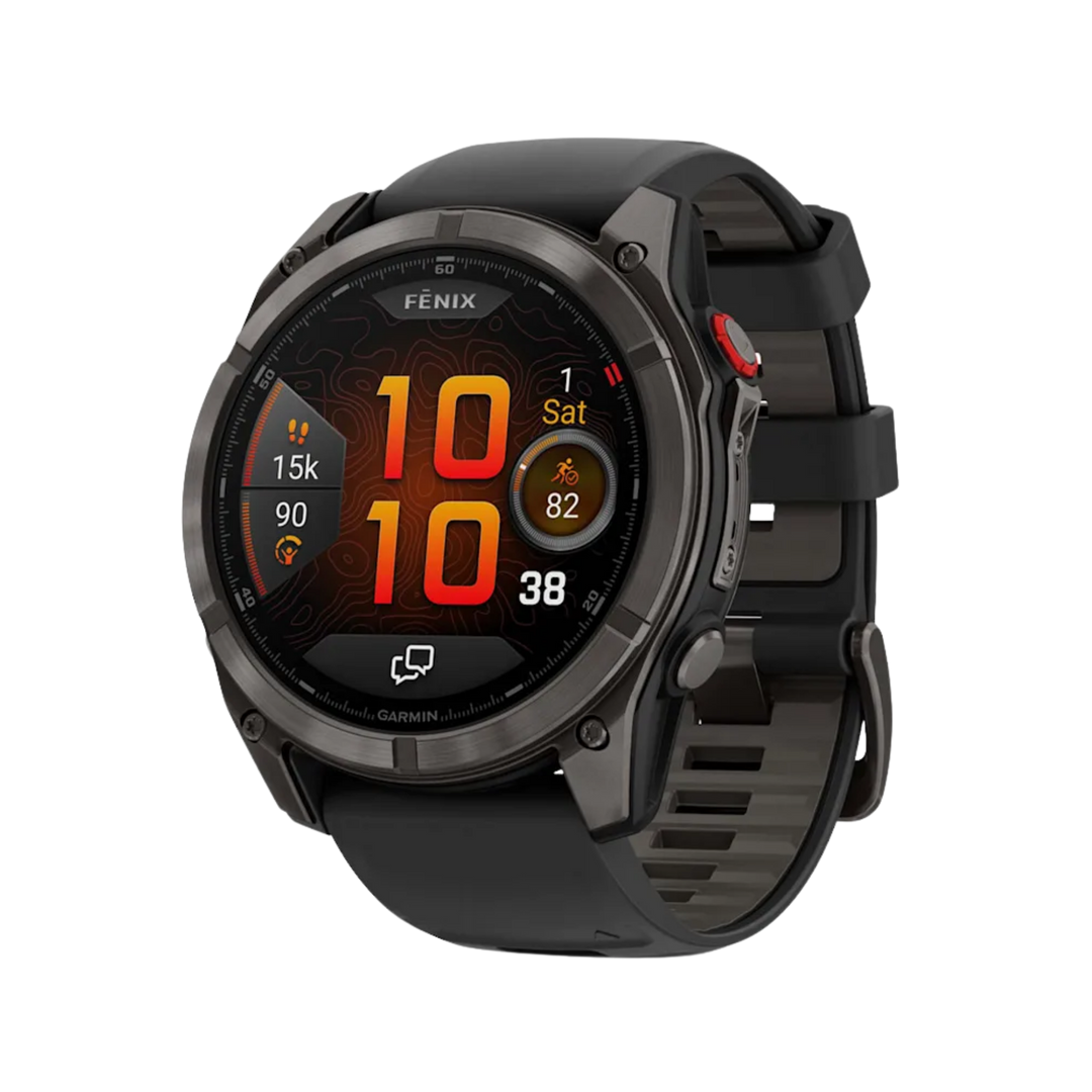 Garmin fēnix® 8 Smartwatch - Bundle with Free Charging Accessories
