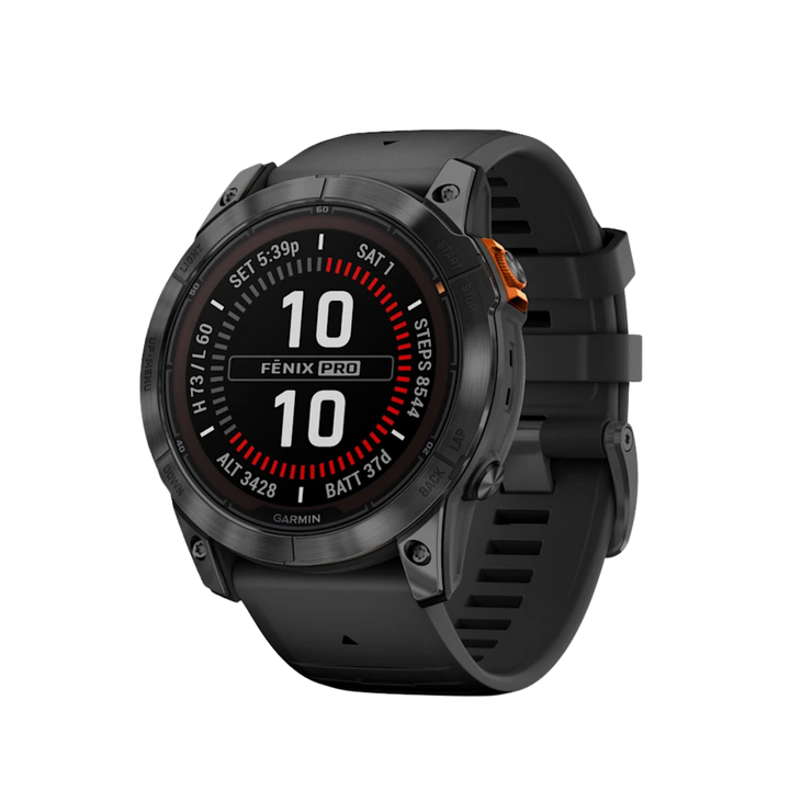 Garmin fēnix® 7X Pro – Solar Edition Smartwatch - Bundle with Free Charging Accessories