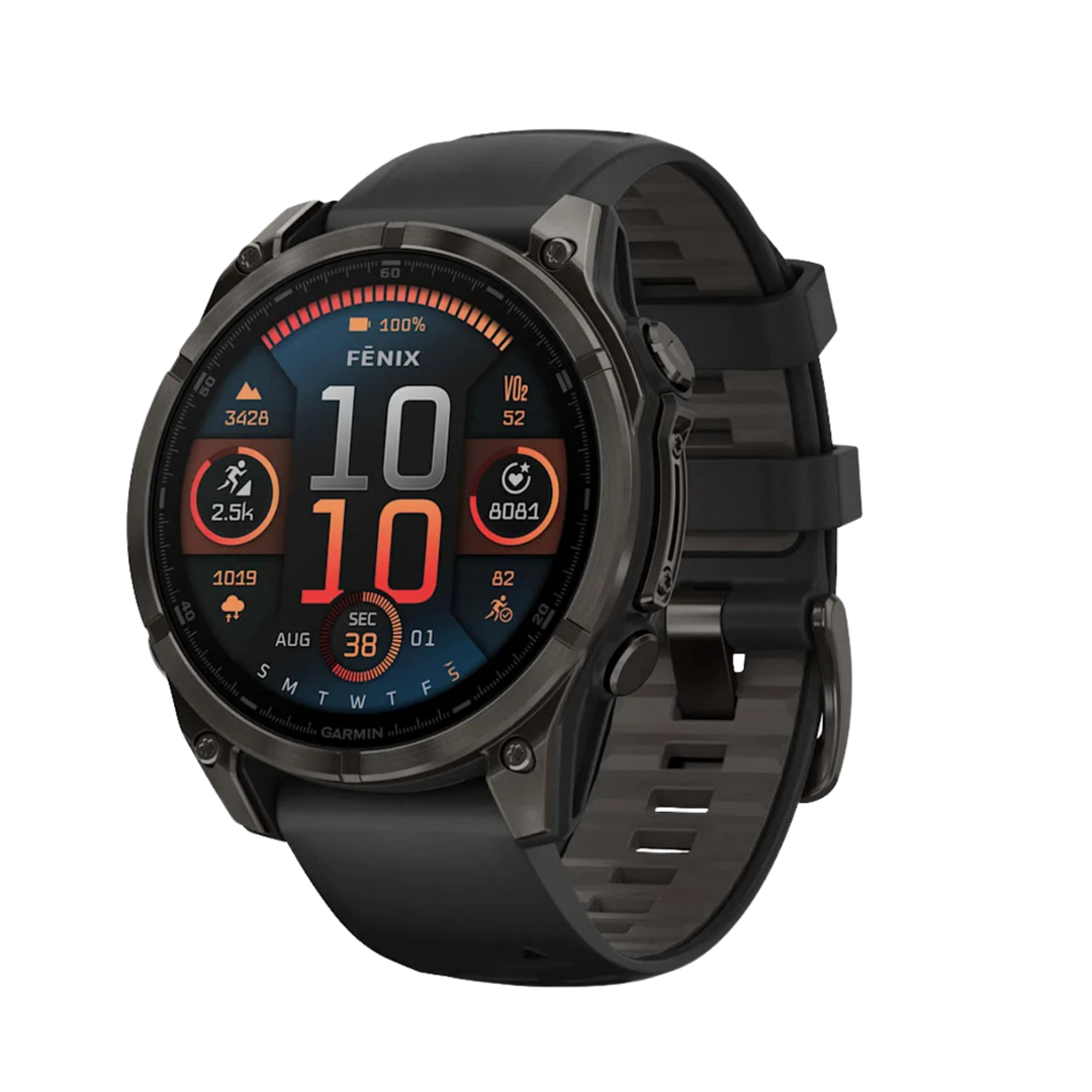 Garmin fēnix® 8 Smartwatch - Bundle with Free Charging Accessories