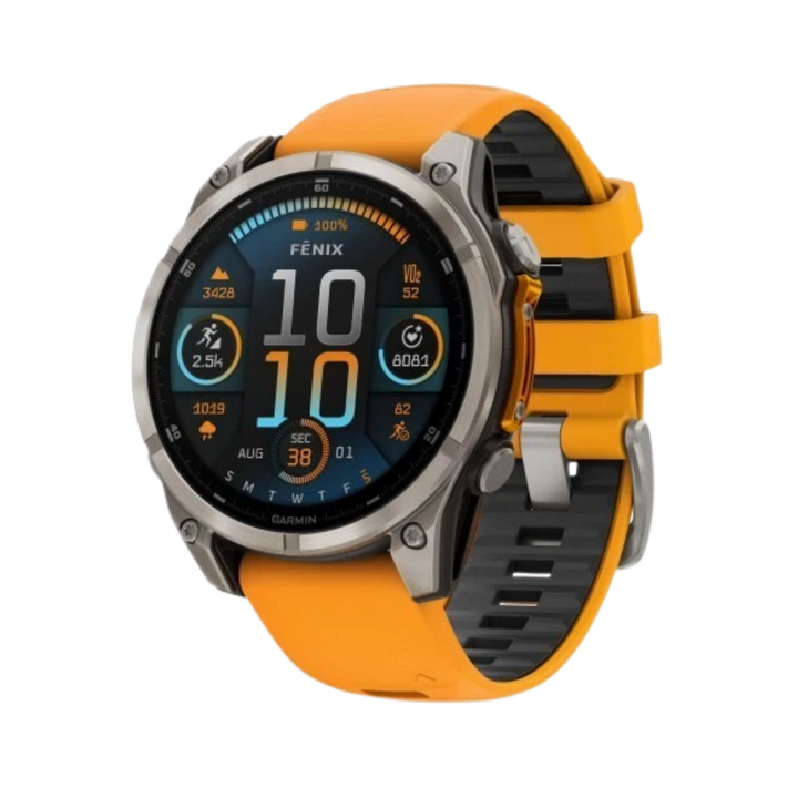 Garmin fēnix® 8 Smartwatch - Bundle with Free Charging Accessories