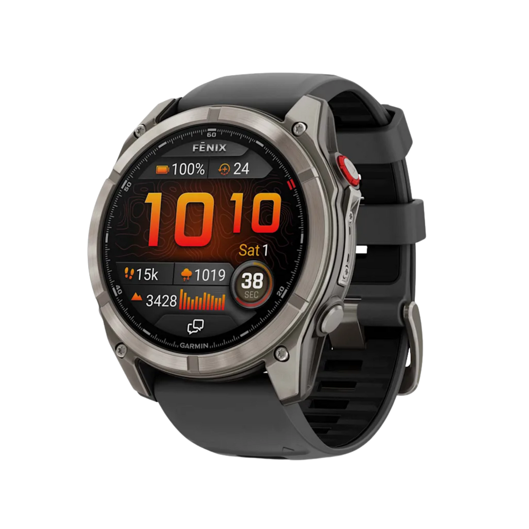 Garmin fēnix® 8 Smartwatch - Bundle with Free Charging Accessories
