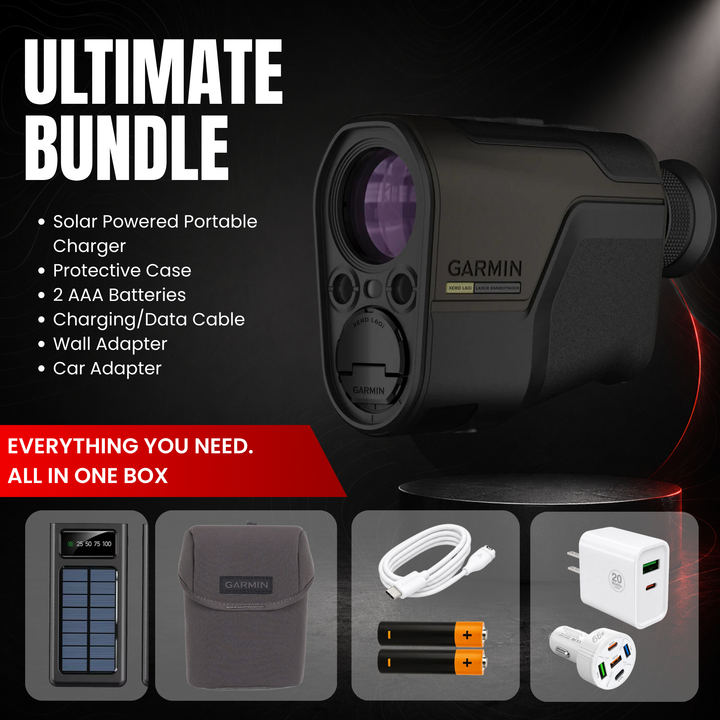 Garmin Xero® L60i Laser Rangefinder - Ultimate Bundle
