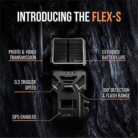 BUY 2 & SAVE! SPYPOINT Flex-S Solar Cellular Trail Camera