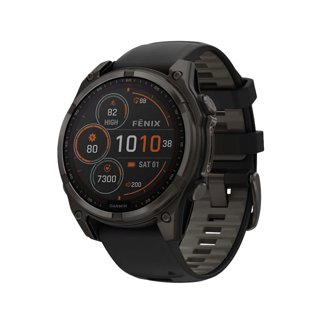 Garmin fēnix® 8 Smartwatch - Bundle with Free Charging Accessories