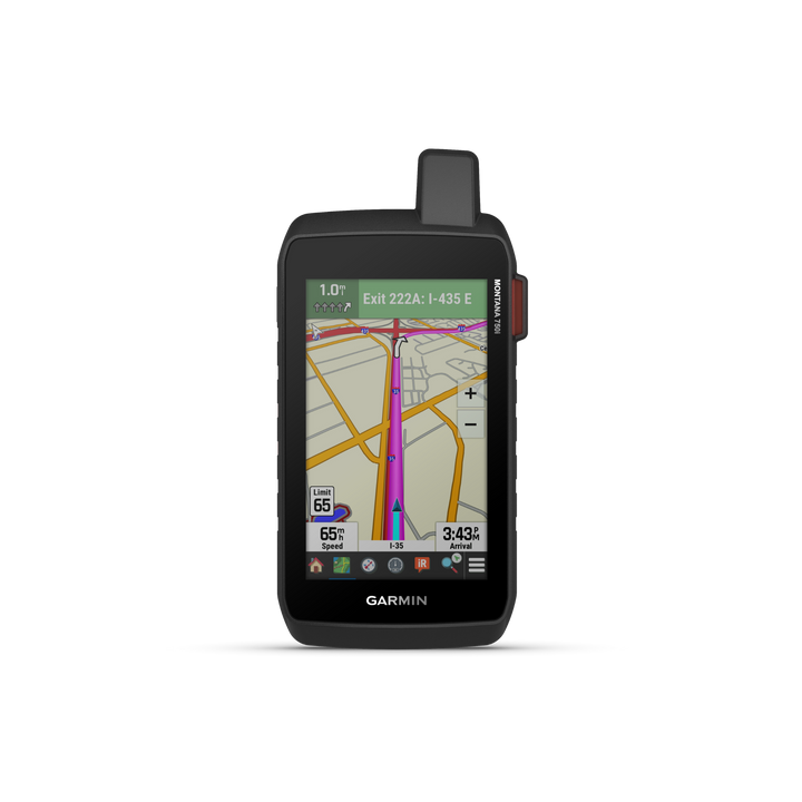 Garmin Montana® 750i Rugged GPS Navigator with inReach® Satellite Technology and 8MP Camera