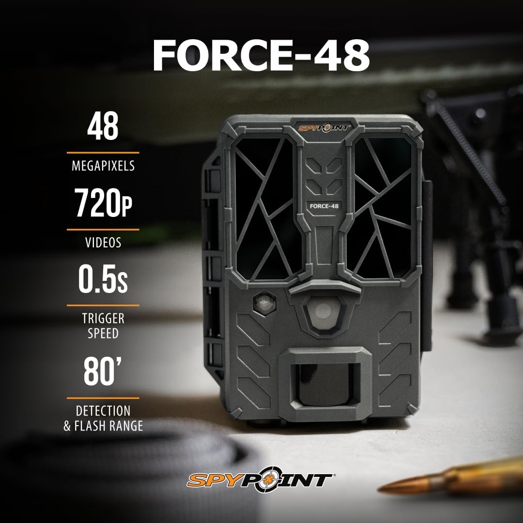 BUY 2 & SAVE! SPYPOINT FORCE-48 TRAIL CAMERA