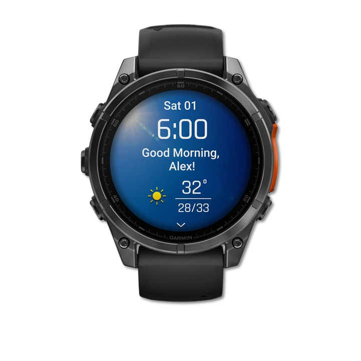 Garmin fenix 8 47mm AMOLED Slate Gray right