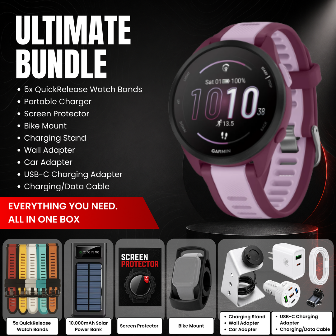 Garmin Forerunner 165 Ultimate Bundle