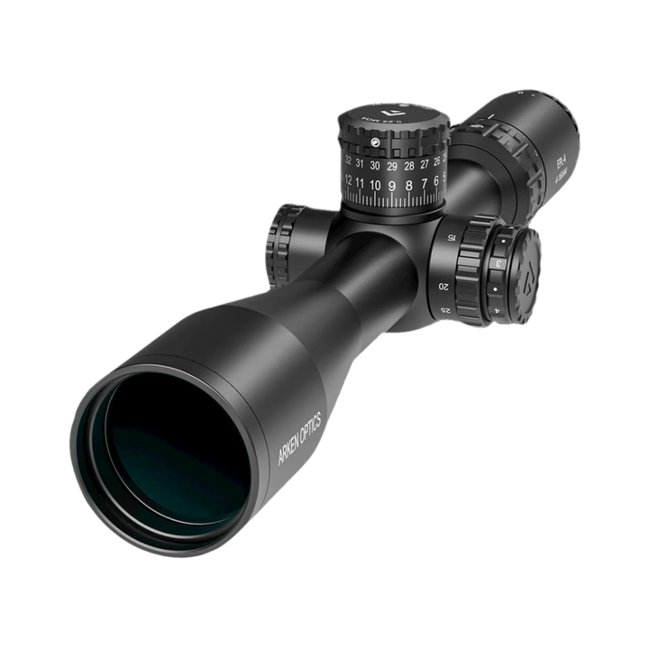 Arken Optics EPL-4 4-16X44mm FFP VHR Illuminated Reticle - Zero Stop - 30mm Tube Riflescope