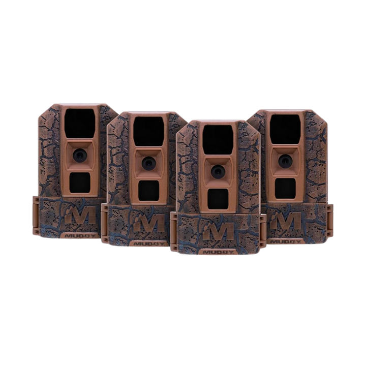 Buy 4 & Save! Muddy Outdoors Pro Cam 16MP Trail Cameras, 4 Pack