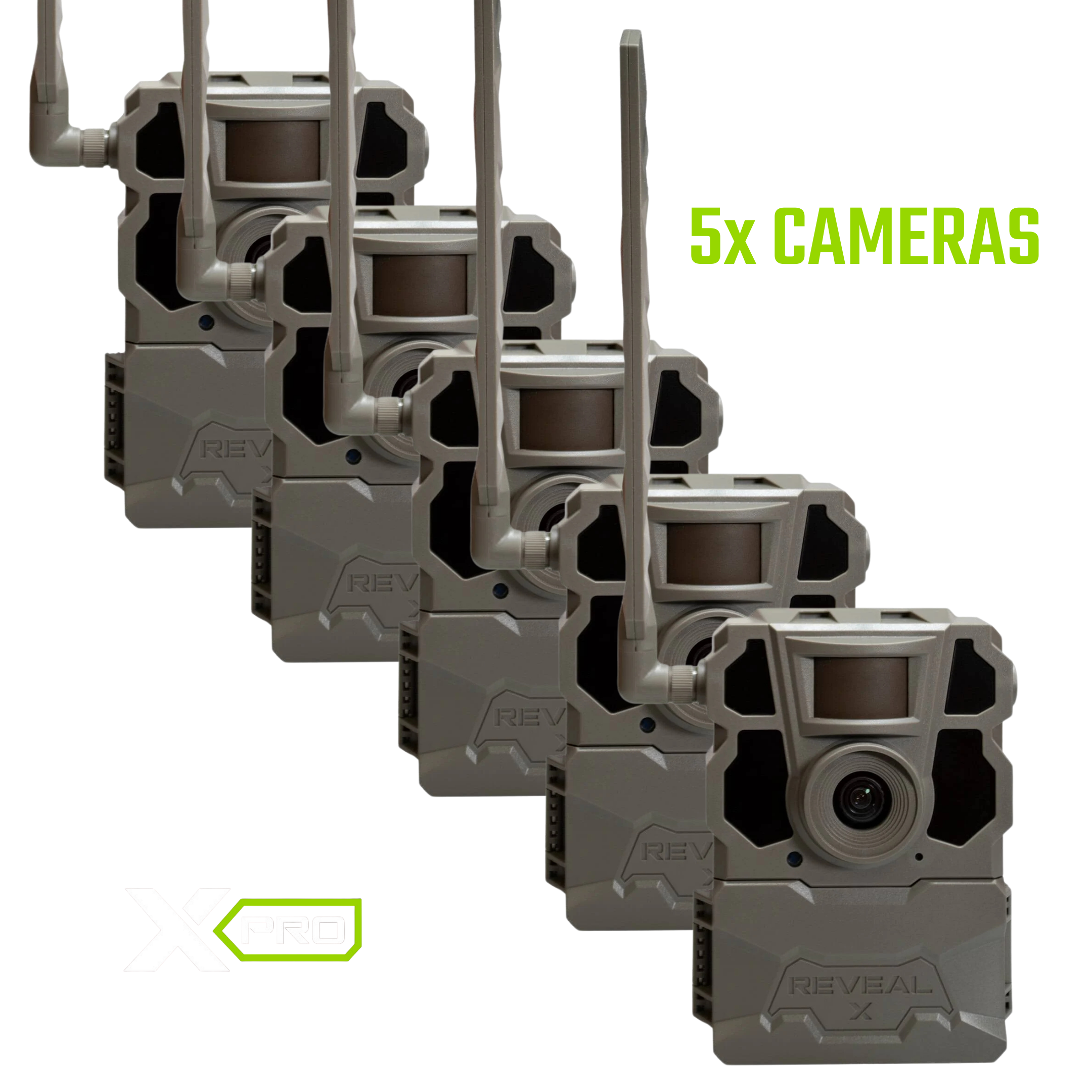 BUY 5 & SAVE! TACTACAM REVEAL X PRO Cellular Trail Camera