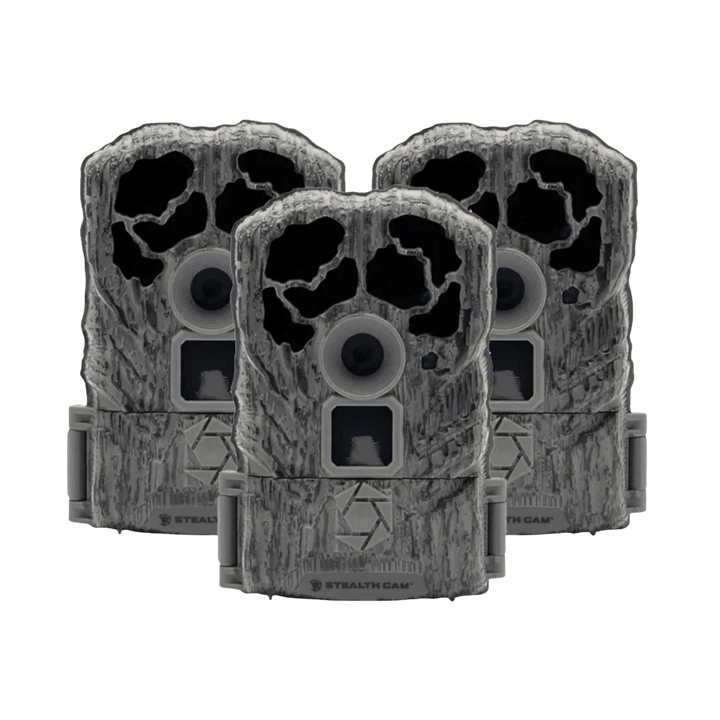 Buy 3 & Save! Stealth Cam Browtine 16MP 3-Pack Combo Trail Cameras