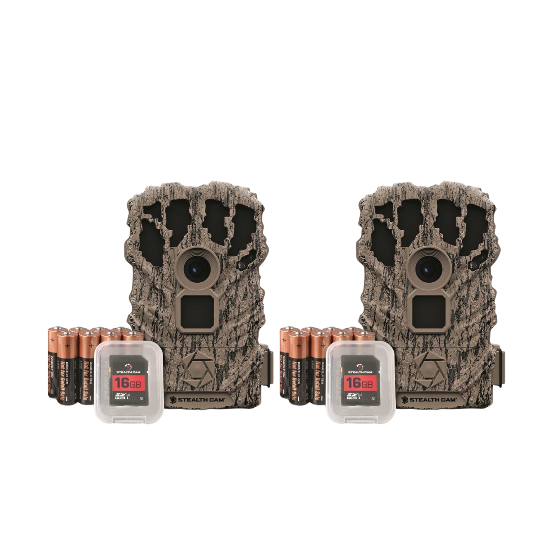 Buy 2 & Save! Stealth Cam Browtine 16MP Trail Camera Combo 2 Pack